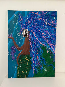 Mermaid with Crystals