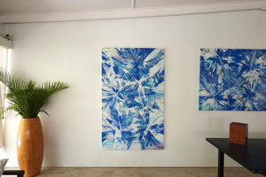 Untitled Blue Seven Garden Series